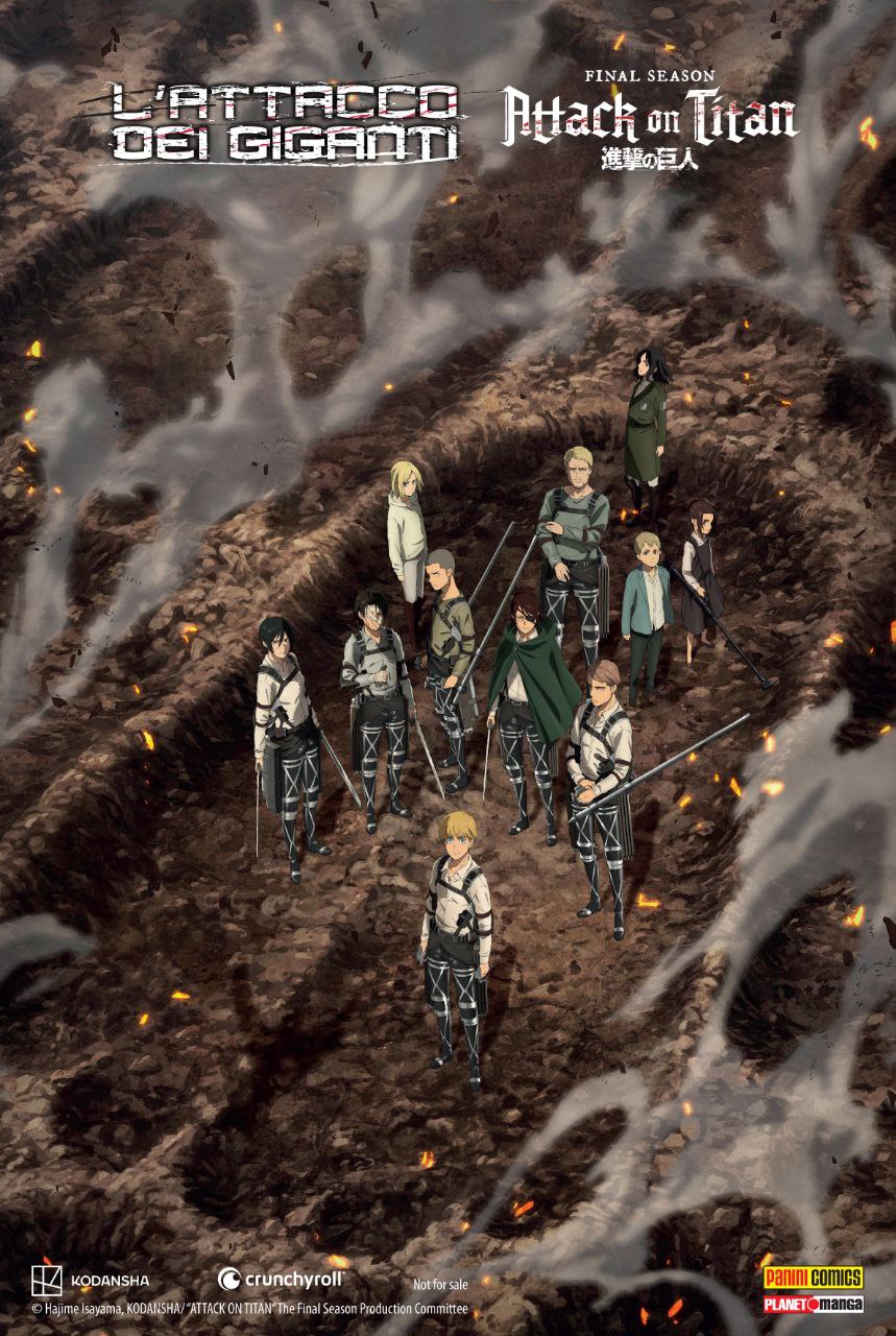 AOT Anime variant cover AOT Anime variant cover